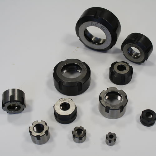 Tuerca de freno - GMT, WGMT series - Nuova Bellodi TIBI - de acero / para pinzas de apriete