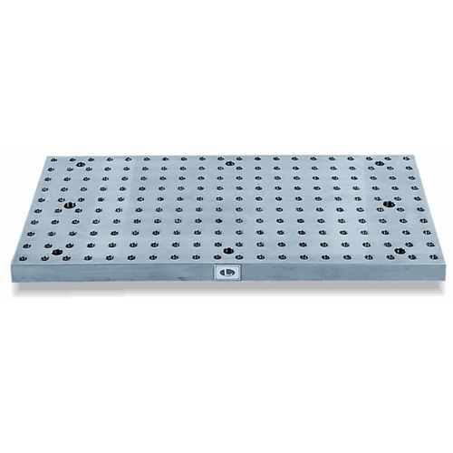 Placa de apoyo de metal - BP 02-50 series - Vischer & Bolli AG - rectangular