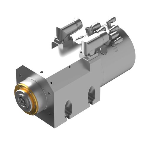 Electro-husillo de fresado - MFW-1045 - FISCHER AG - Präzisionsspindeln - de motor asíncrono / con cambiador automático de herramienta / con apriete neumático