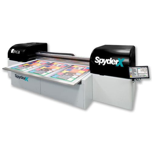Impresora de gran formato de inyección de tinta UV - SpyderX Series - Fujifilm NDT Systems - de 6 colores / en plano