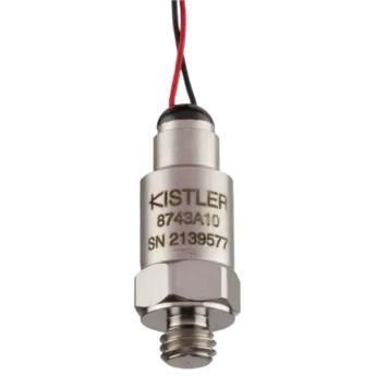 Acelerómetro uniaxial - 8743A series - KISTLER - de cuarzo / de cizallamiento / de fuerza G