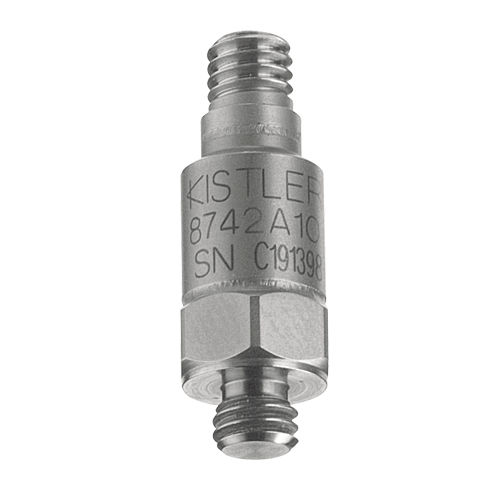 Acelerómetro uniaxial - 8742A series - KISTLER - de cuarzo / de cizallamiento / con electrónica integrada