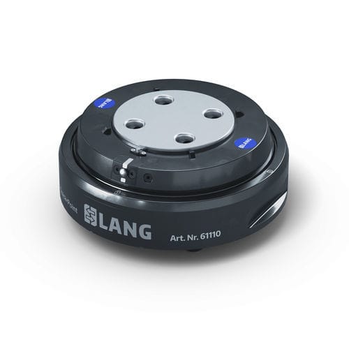 Sistema de sujeción y centrado para máquina herramienta - 61110 - LANG Technik - con placa de fijación modular / de gran precisión / para mecanizado de 5 ejes