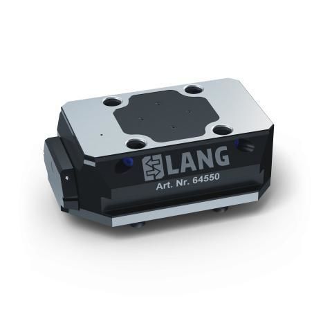 Sistema de sujeción y centrado para máquina herramienta - 64550 - LANG Technik - con placa de fijación modular / de gran precisión / para mecanizado de 5 ejes