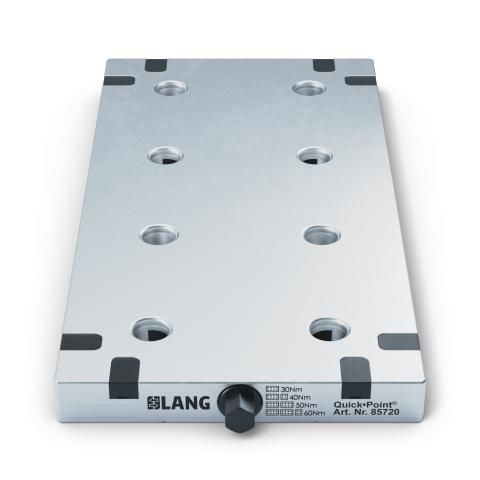 Sistema de sujeción y centrado para máquina herramienta - 85720 - LANG Technik - con placa de fijación modular / con sistema de fijación múltiple / de gran precisión