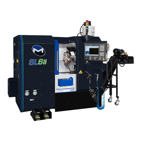 Máquina de torneado CNC - SL6-II - Milltronics Manufacturing - 2 ejes / A2-5 / 12 herramientas