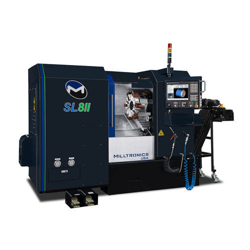 Máquina de torneado CNC - SL8-II - Milltronics Manufacturing - vertical / 2 ejes / A2-6
