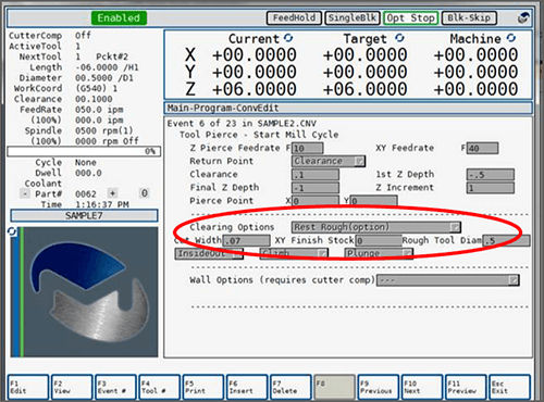 Software de mando - ChipBoss™  - Milltronics Manufacturing - para máquina CNC