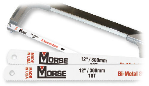 Hoja de sierra para metales - M. K. Morse - bimetálica / para madera