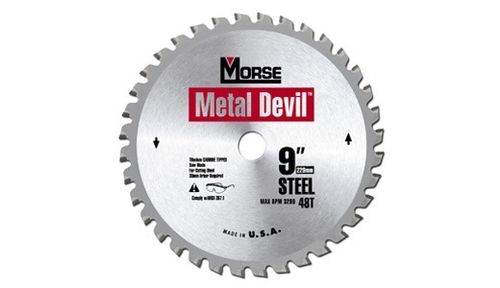 Hoja de sierra circular - Metal Devil - M. K. Morse - de carburo / para madera