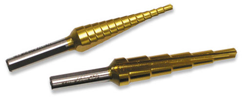 Broca monobloque - M. K. Morse - para aluminio / HSS / de escalón