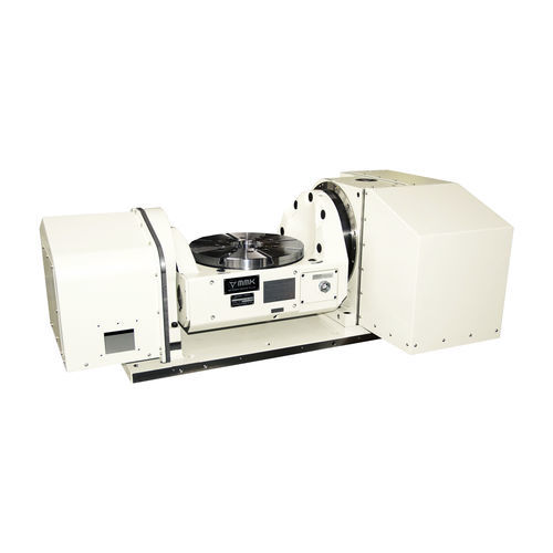 Mesa rotativa accionada por motor - MDAT series - MMK Matsumoto Europe - inclinable / basculante / para fresado