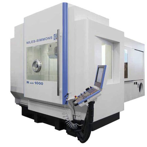 Centro de mecanizado CNC 5 ejes - NMILL 1000 - Niles-Simmons Industrieanlagen - vertical / HSK-63 / HSK-100