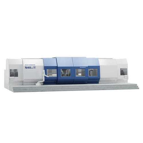 Centro de torneado-fresado CNC - N40 MC - Niles-Simmons Industrieanlagen - horizontal / 3 ejes / para cigüeñal