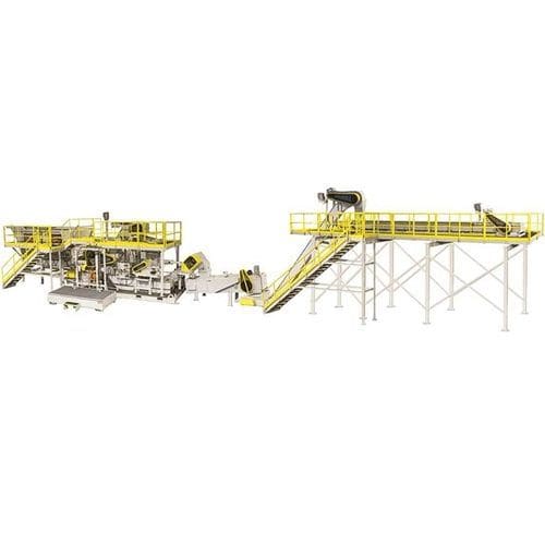 Línea de tratamiento de virutas metálicas - Metal Chip and Turnings Processing Systems - PRAB