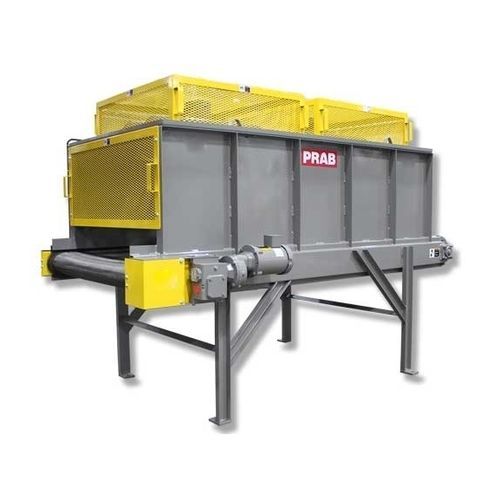 Transportador de banda - Casting Cooler - PRAB - con cadena / con bisagra / horizontal