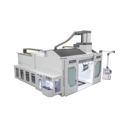 Centro de mecanizado CNC con mesa fija - SHARAV GVT - Promac S.r.l. - 3 ejes / 5 ejes / 4 ejes