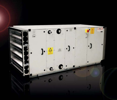 Central de tratamiento de aire horizontal - Airbox F40 - Rosenberg Ventilatoren GmbH - con recuperación de calor