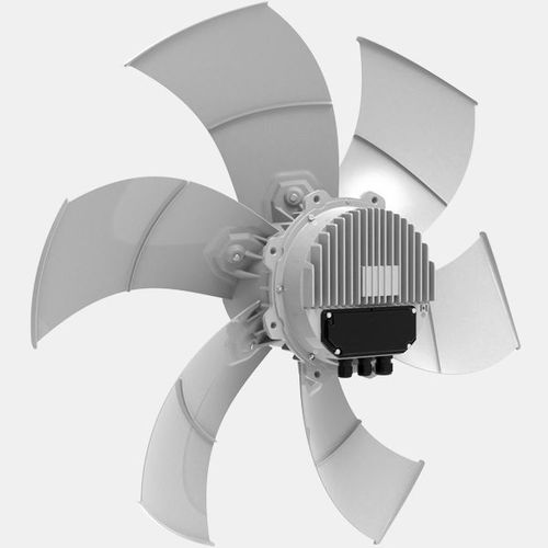 Ventilador de pared - AKFG - Rosenberg Ventilatoren GmbH - axial / con motor EC / de aluminio fundido