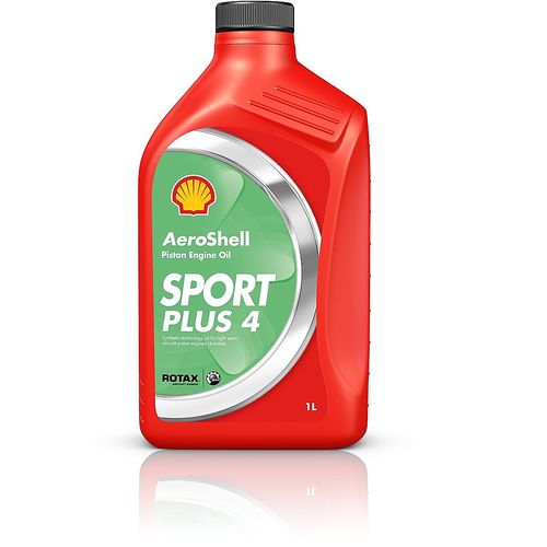 Aceite de lubricación - Aeroshell Sport Plus 4 - Shell Lubricants - de protección / semisintética / para motor de avion