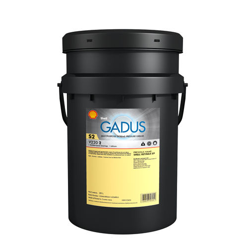 Grasa de lubricación - Gadus S2 V220AC 2 - Shell Lubricants - multiusos / litio-calcio / para engranajes