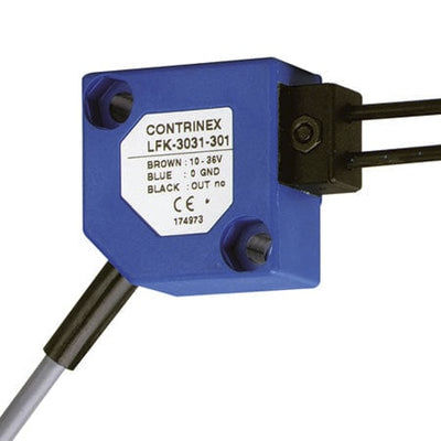 Sensor fotoeléctrico con supresión de fondo - LFK-3031-301 - CONTRINEX - de cubo / LED / con amplificadores integrados