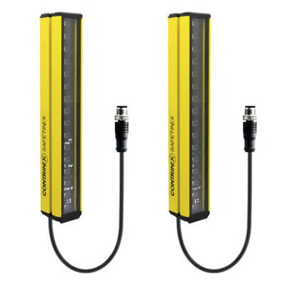 Cortina fotoeléctrica de seguridad - YBES-14K4-0170-P012 - CONTRINEX - multihaz / de tipo barrera / IP65