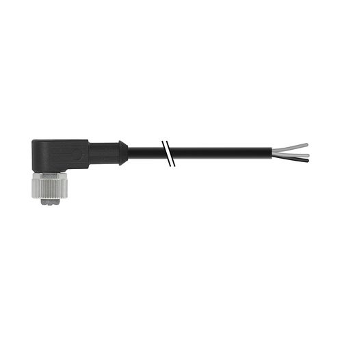 Conector de datos - S12-3FUW-020-NNWN - CONTRINEX - Socket / en ángulo recto / de tensión