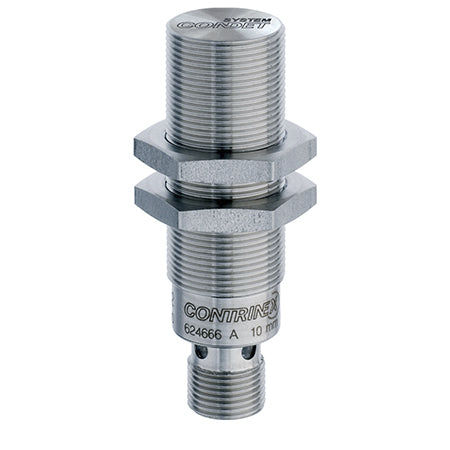 Sensor de proximidad inductivo - DW-AS-701-M18-673 - CONTRINEX - cilíndrico / M12 / NPN