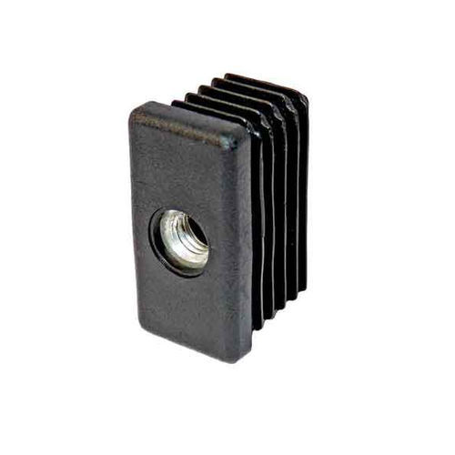 Capuchón de extremo roscado - ILRFA series - PANOZZO Srl - rectangular / de metal / de plástico