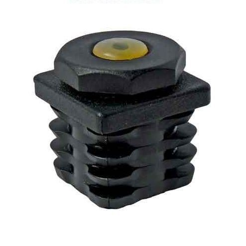 Capuchón de extremo roscado - PRQA series - PANOZZO Srl - cuadrado / de nailon
