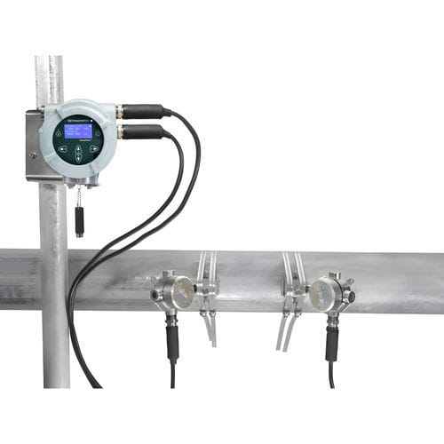 Caudalímetro por ultrasonidos - PanaFlow LC - Panametrics - másico / para agua / para aceite