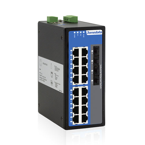 Conmutador Ethernet administrable - IES7120G Series - 3onedata Co.,Ltd. - 20 puertos / gigabit / de nivel 2