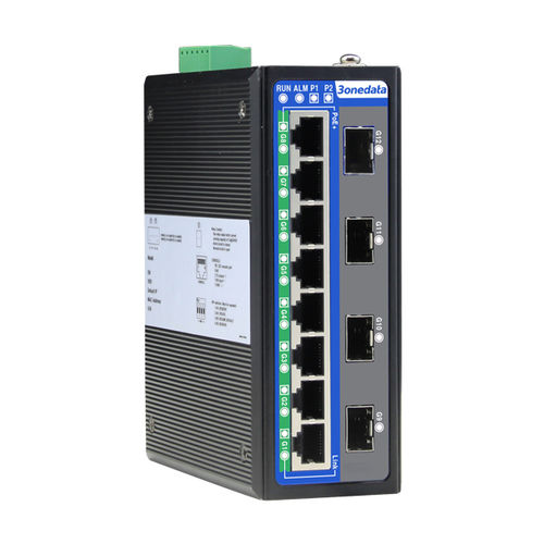 Conmutador Ethernet administrable - IES6312 Series - 3onedata Co.,Ltd. - 12 puertos / Gigabit Ethernet / de nivel 2