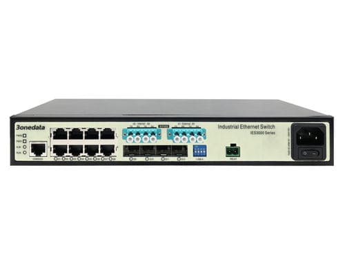 Conmutador Ethernet administrable - IES3000 Series - 3onedata Co.,Ltd. - 12 puertos / Gigabit Ethernet / de nivel 2