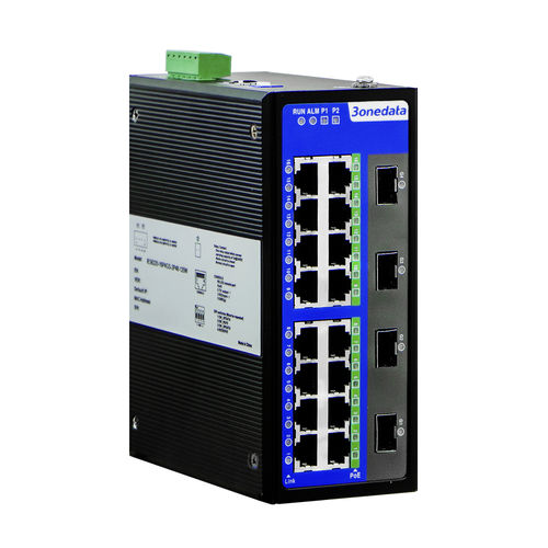 Conmutador Ethernet administrable - IES6220 Series - 3onedata Co.,Ltd. - 20 puertos / Gigabit Ethernet / de nivel 2