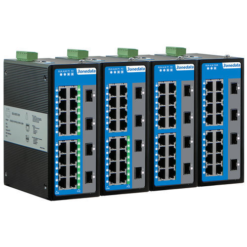Conmutador Ethernet no administrable - IES2220 Series - 3onedata Co.,Ltd. - 20 puertos / Gigabit Ethernet / de nivel 2
