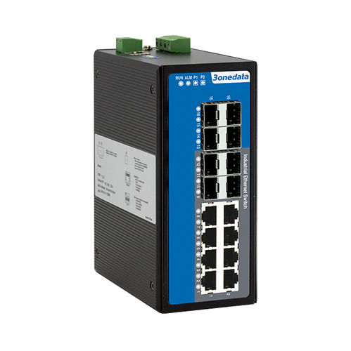 Conmutador Ethernet administrable - IES6316 Series - 3onedata Co.,Ltd. - 16 puertos / Gigabit Ethernet / de nivel 2