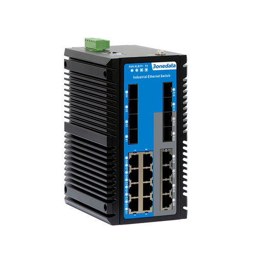 Conmutador Ethernet administrable - ICS6420 Series - 3onedata Co.,Ltd. - 20 puertos / Gigabit Ethernet / de nivel 3