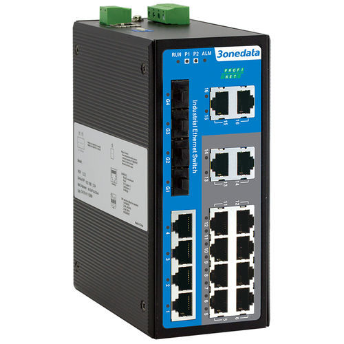 Conmutador Ethernet administrable - IES6200-PN-16T4GS-2P48 - 3onedata Co.,Ltd. - 20 puertos / de nivel 2 / Gigabit Ethernet