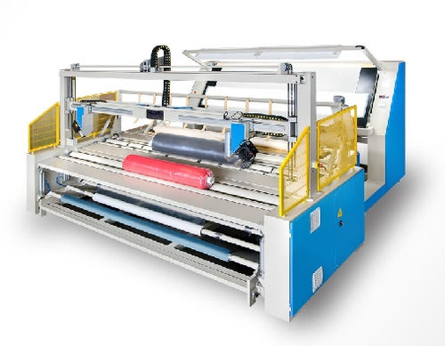 Máquina de inspección de tejidos sin tensiones - INSPACK LINE - Comatex Textile Machinery - con enrollador