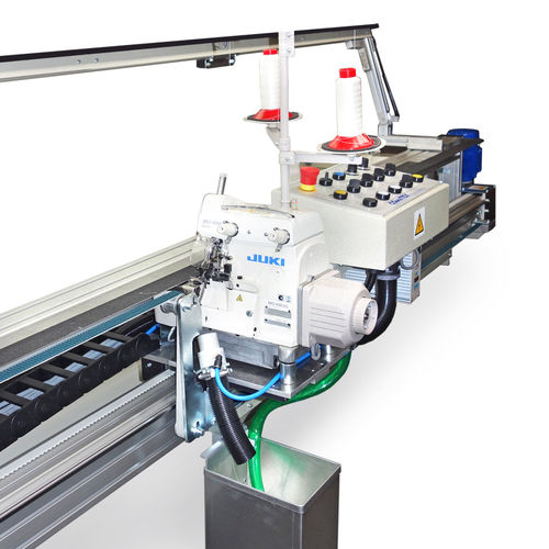 Máquina de coser sobre riel - JOIN-RAIL - Comatex Textile Machinery - punto de cadeneta / punto de cantonera / de 1 aguja