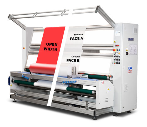 Máquina de inspección de tejidos sin tensiones - ISD SP - Comatex Textile Machinery - con enrollador
