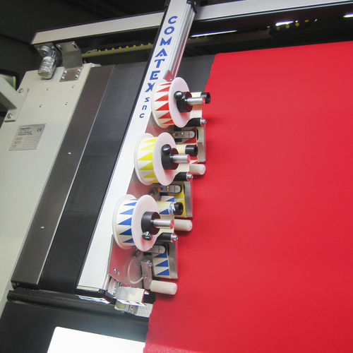 Aplicador de etiquetas automático - SD 3C - Comatex Textile Machinery - para detección de fallos / para la industria textil / para etiquetas autoadhesivas