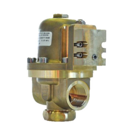 Regulador de contrapresión para aire y gas - B057 - IMF - con cúpula / de latón / de acero inoxidable