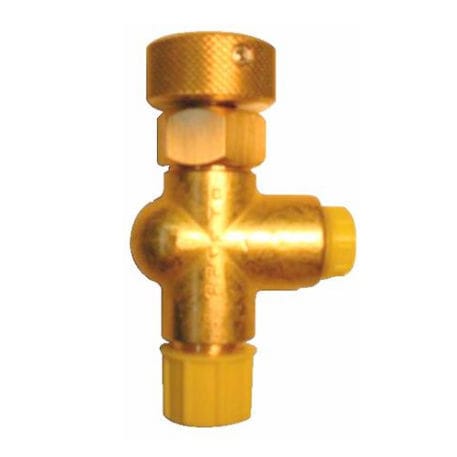 Válvula de membrana - R032 - IMF - manual / con sistema shut-off / para gas