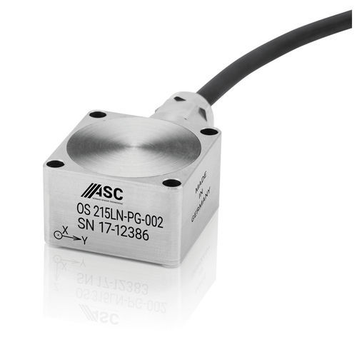 Acelerómetro biaxial - ASC OS-215LN-PG - ASC - capacitivo / de bajo ruido / IP68