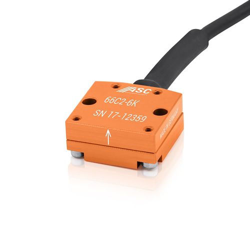 Acelerómetro 1 eje - ASC 66C2 - ASC - piezorresistivo / MEMS / con TEDS