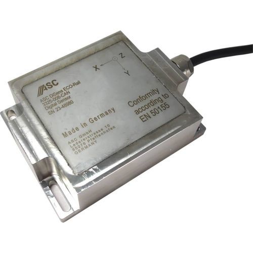 Acelerómetro 1 eje - ASC DiSens® ECO-Rail-3325 - ASC - capacitivo / MEMS / digital