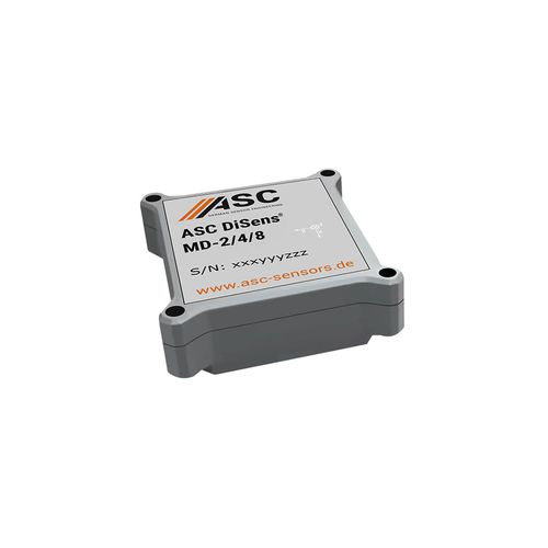 Acelerómetro triaxial - ASC DiSens® MD 2/4/8 - ASC - capacitivo / MEMS / digital